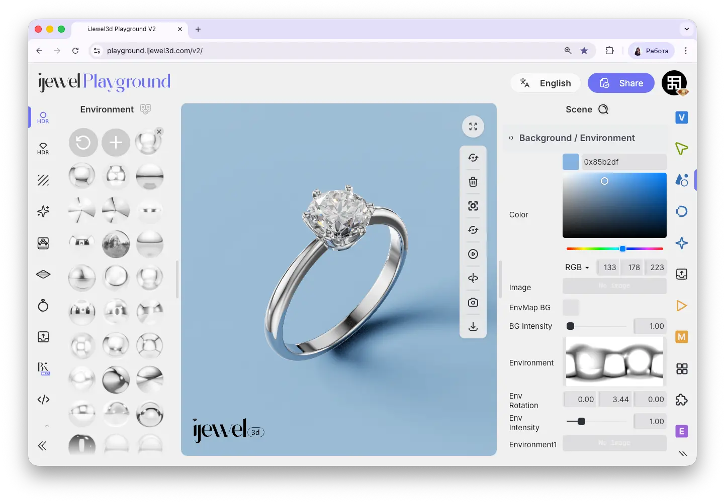 Background color picker