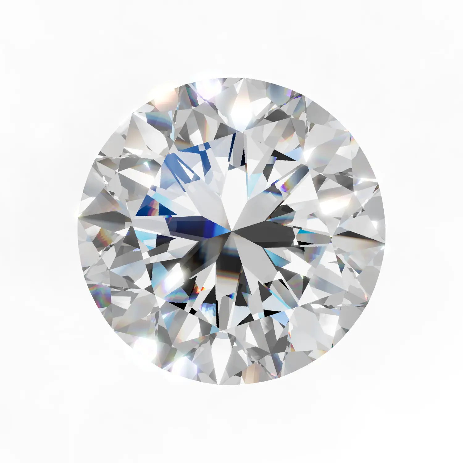 Classic white diamond