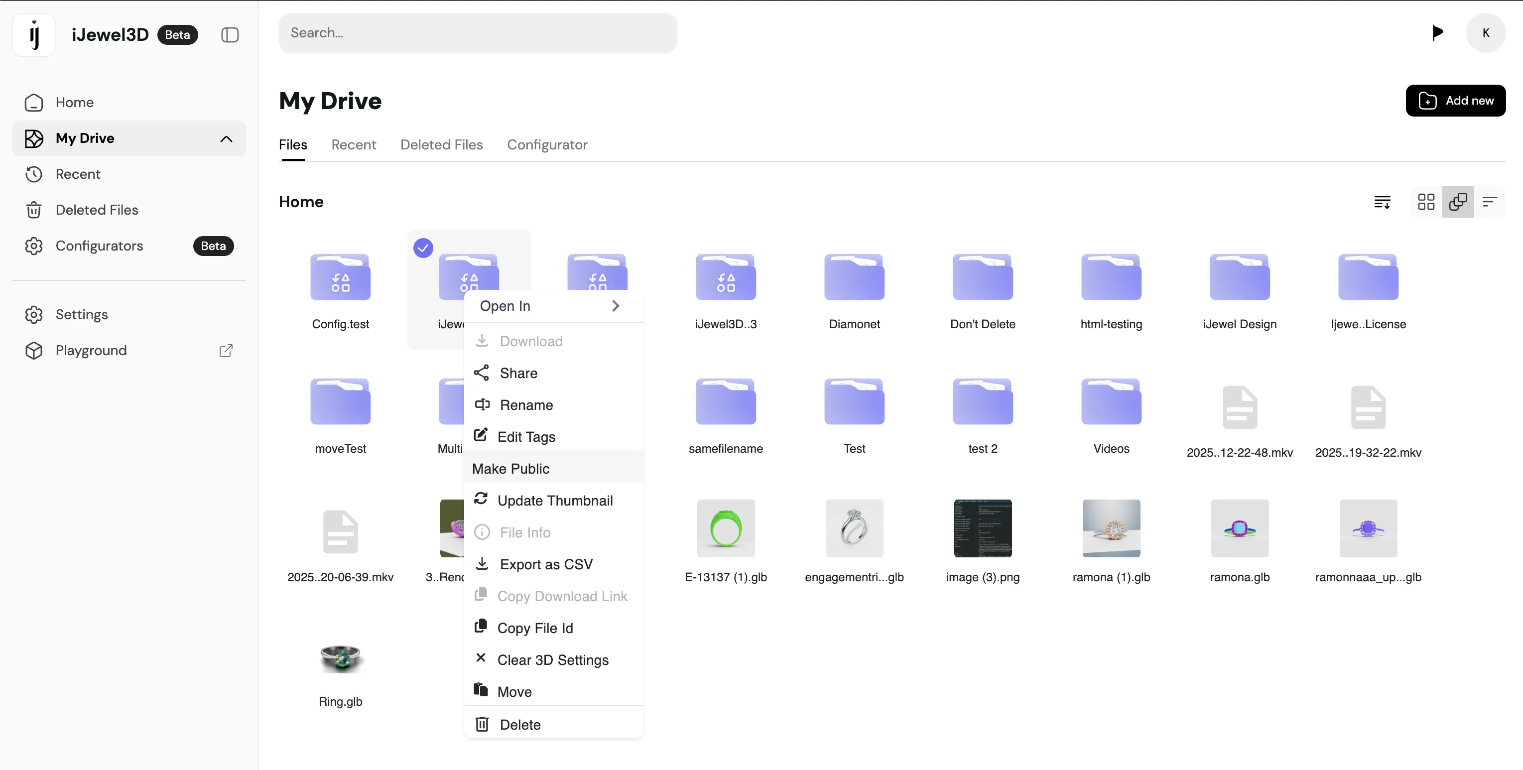 Make Configurator Public