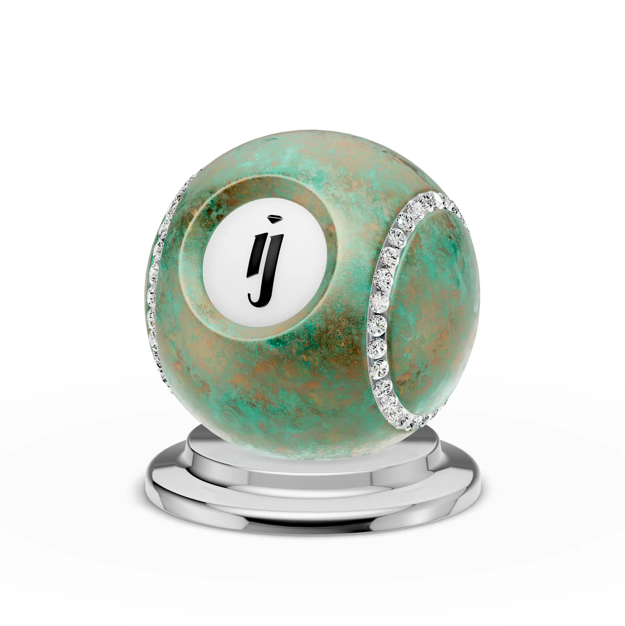 Texture map applied to material