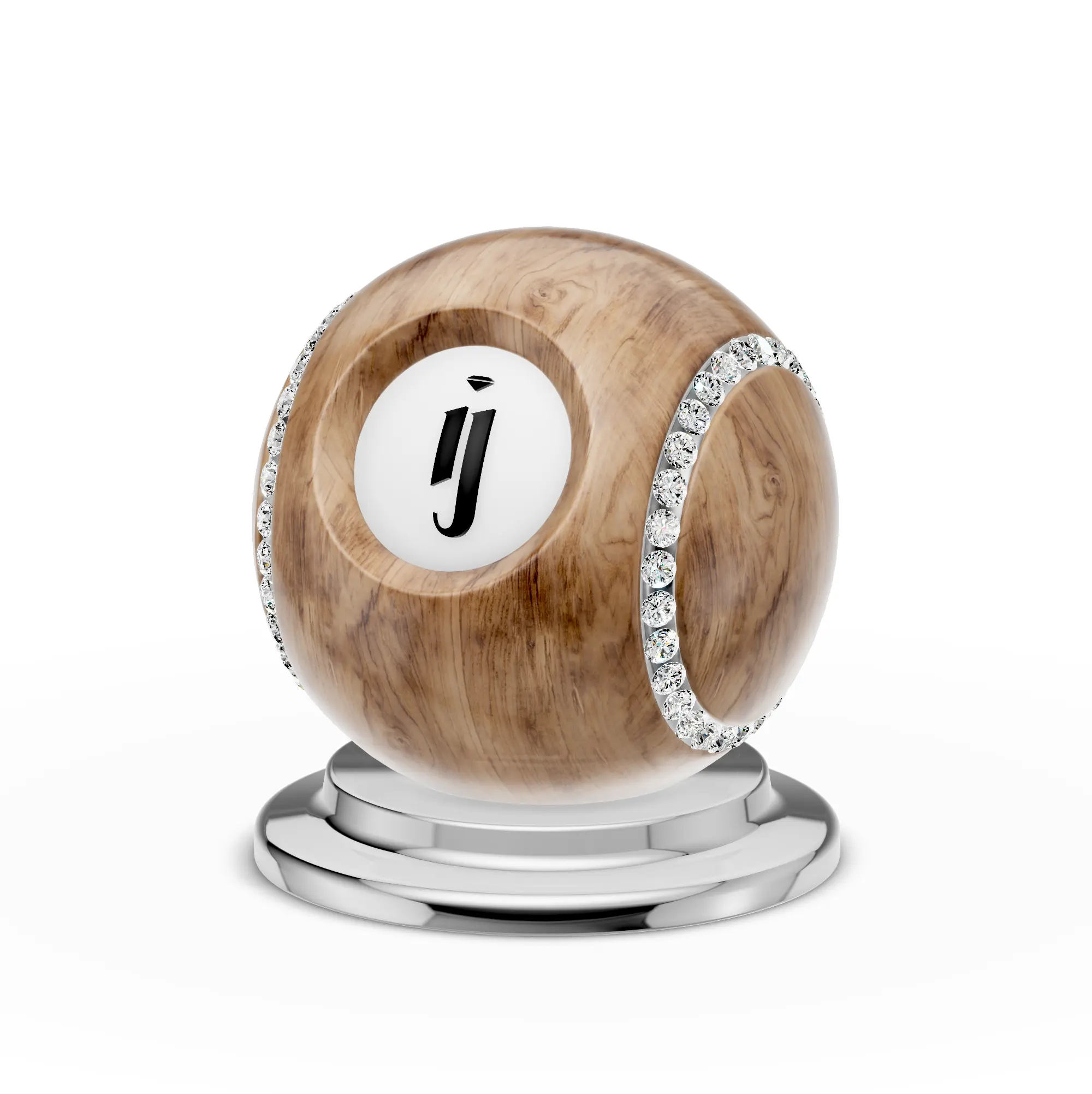 Wood texture map example