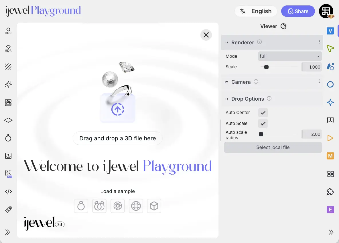 Renderer Settings Panel